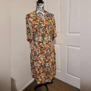 Vintage Bechamel two piece floral outfit